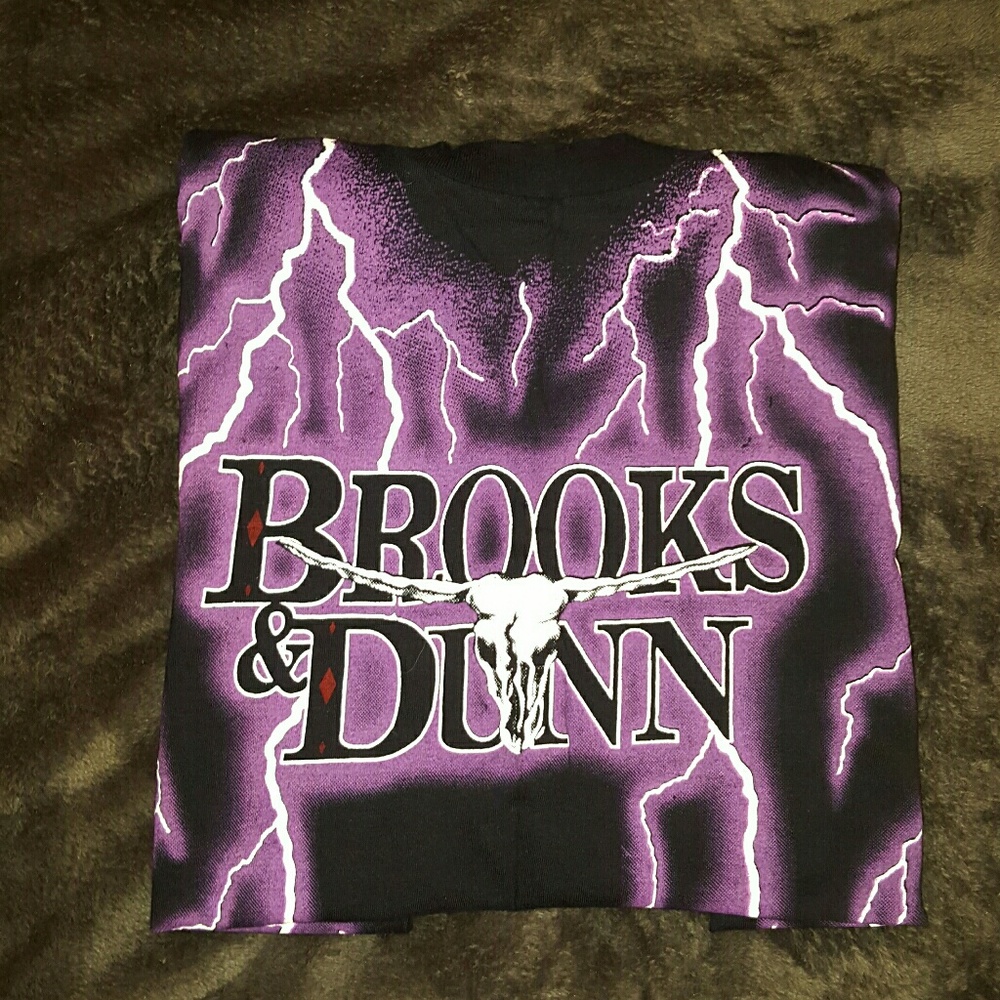 Vintage brooks and dunn 93 stampede tour tee